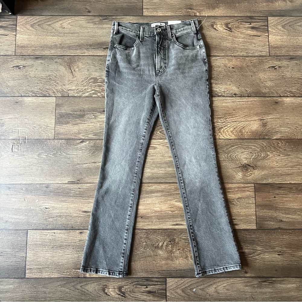 We The Free Women's Low Maintenance Mid-Rise Flare Jeans Black Size 27